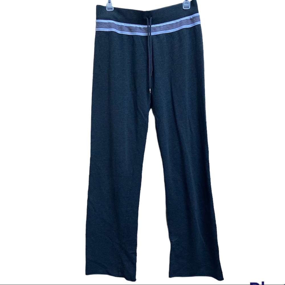 Victoria secret sport gray/ white striped joggers